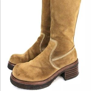 Tan-ish FRYE Rebel Zip ~ 8M